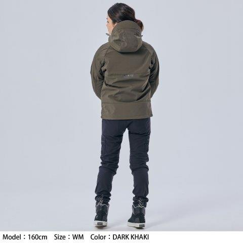 ソフトシェル オールシーズンパーカ チャコールブラック WS(レディースS)サイズ RSJ730 アールエスタイチ