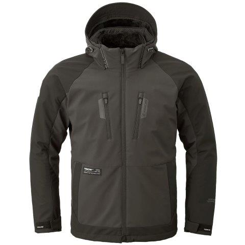 ソフトシェル オールシーズンパーカ チャコールブラック WS(レディースS)サイズ RSJ730 アールエスタイチ