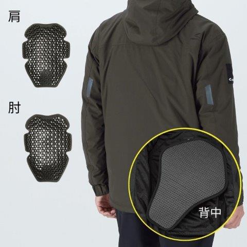 取寄 モトレック ウインターパーカ コヨーテ Lサイズ RSJ736 アールエスタイチ