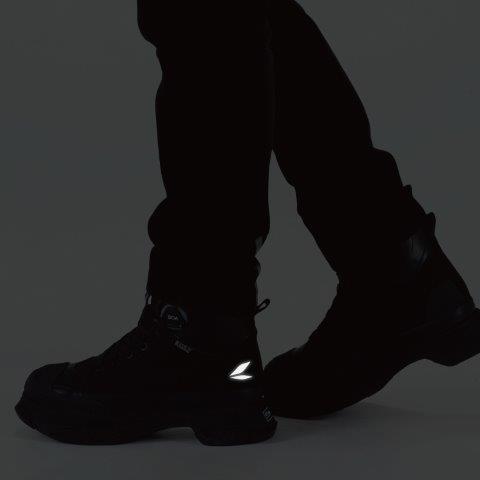DRYMASTER-FIT フープアップシューズ　ブラック 26.5cm RSS017 アールエスタイチ