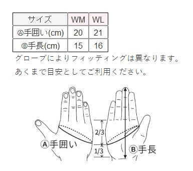 取寄 ボルト エアーグローブ ブラック/ネイビー WL(レディースL)サイズ RST470 アールエスタイチ