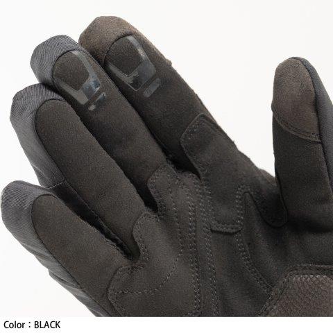 取寄 e-HEAT プロテクション グローブ ブラック/レッド Sサイズ RST655 アールエスタイチ