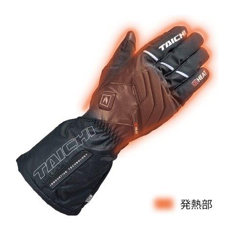 取寄 e-HEAT グローブ メットブラック Sサイズ RST656 アールエスタイチ