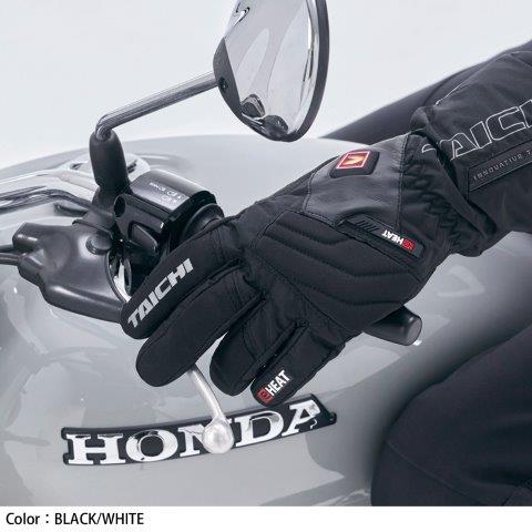 e-HEAT グローブ ブラック/レッド Lサイズ RST656 アールエスタイチ