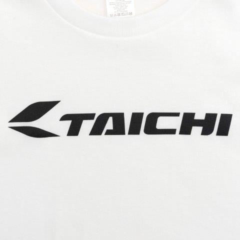 TAICHI ロゴTシャツ ホワイト Mサイズ RSU106 アールエスタイチ