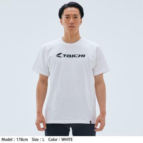 TAICHI ロゴTシャツ ブラック XLサイズ RSU106 アールエスタイチ