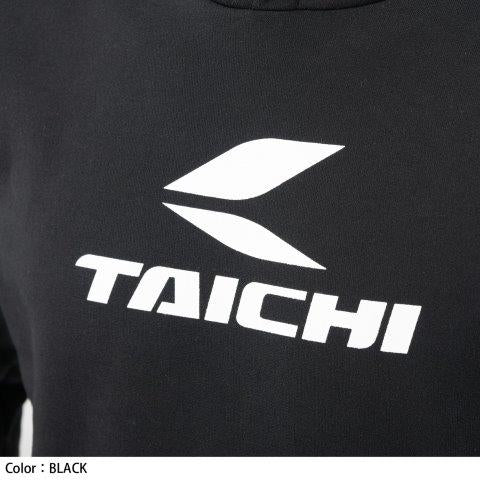TAICHI ロゴフーディー ブラック Lサイズ RSU107 アールエスタイチ