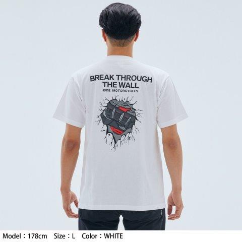 ブレイクTシャツ チャコール Sサイズ RSU111 アールエスタイチ