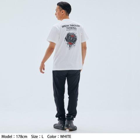 ブレイクTシャツ チャコール Sサイズ RSU111 アールエスタイチ