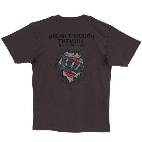 ブレイクTシャツ チャコール Sサイズ RSU111 アールエスタイチ