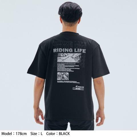 ストリートコミック オーバーサイズTシャツ ブラック Mサイズ RSU114 アールエスタイチ
