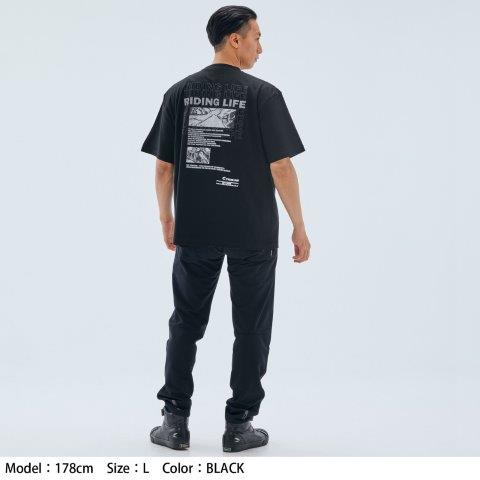 取寄 ストリートコミック オーバーサイズTシャツ ブラック Sサイズ RSU114 アールエスタイチ