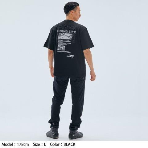 ストリートコミック オーバーサイズTシャツ ブラック Mサイズ RSU114 アールエスタイチ