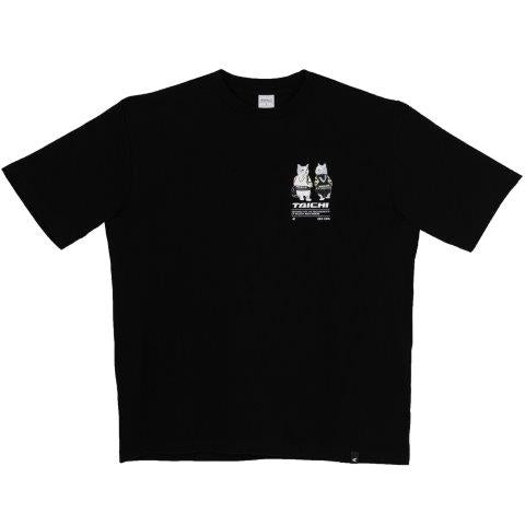 ペアレーサーキャット オーバーサイズTシャツ ブラック XLサイズ RSU115 アールエスタイチ