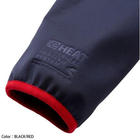 取寄 e-HEAT インナージャケット ブラック/レッド 2BMサイズ RSU637 アールエスタイチ