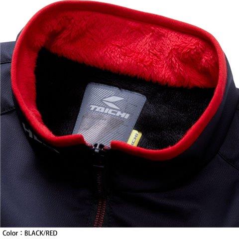 取寄 e-HEAT インナージャケット ブラック/レッド 2BMサイズ RSU637 アールエスタイチ