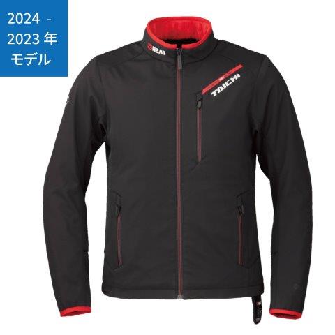 e-HEAT インナージャケット ブラック/レッド Sサイズ RSU637 アールエスタイチ
