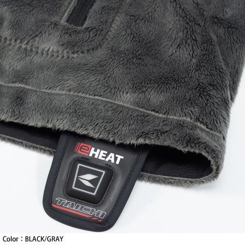 e-HEAT フリース インナーパーカ ブラック/グレー WLサイズ RSU638 アールエスタイチ