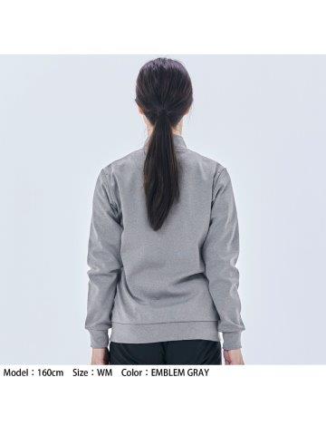 取寄 ウォームライド ジップシャツ グレー WMサイズ RSU641 アールエスタイチ