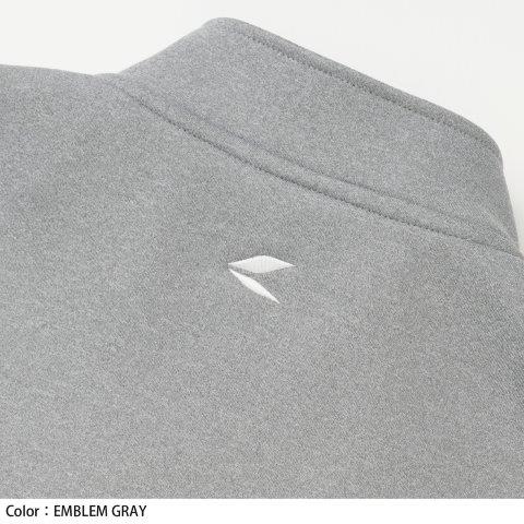 取寄 ウォームライド ジップシャツ エンブレムグレー XLサイズ RSU641 アールエスタイチ