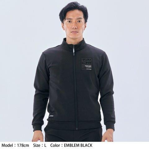 ウォームライド ジップシャツ ブラック Mサイズ RSU641 アールエスタイチ