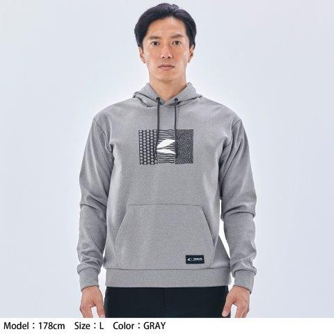 取寄 ウォームライド プルオーバーフーディ グレー XLサイズ RSU642 アールエスタイチ