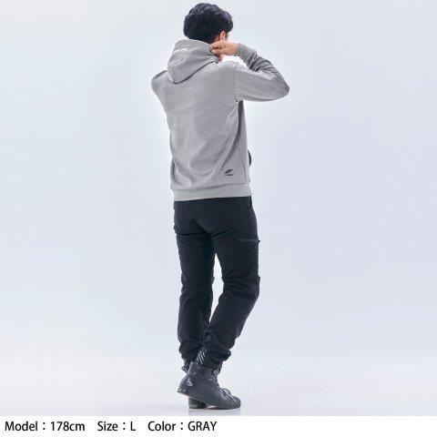 取寄 ウォームライド プルオーバーフーディ ブラック Mサイズ RSU642 アールエスタイチ