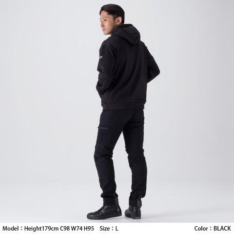 取寄 ウォームライド プルオーバーフーディ グレー Mサイズ RSU644 アールエスタイチ