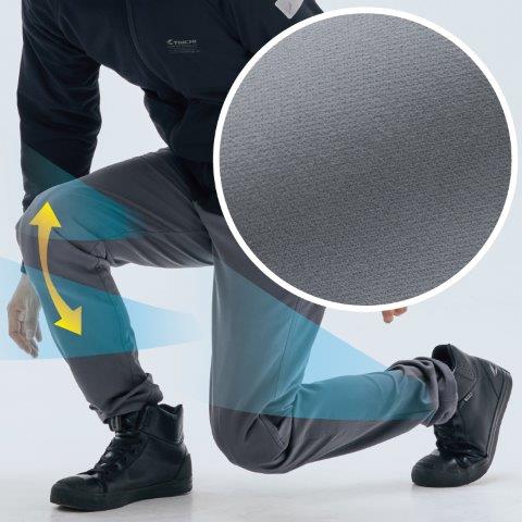 取寄 クイックドライ ストレートパンツ アッシュネイビー Mサイズ RSY271 アールエスタイチ