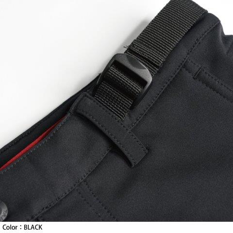 取寄 ウインドストップ ソフトシェル パンツ コンバットグラファイト WLサイズ RSY555 アールエスタイチ