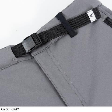 取寄 ウインドストップ ソフトシェル ジョガーパンツ ガンメタル Mサイズ RSY556 アールエスタイチ