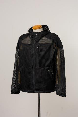 取寄 COOLクールメッシュジャケット ブラック Lサイズ UNJ139 アーバニズム