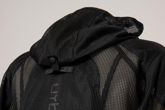 COOLクールメッシュジャケット ブラック LBサイズ UNJ139 アーバニズム
