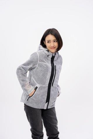 COOLクールメッシュジャケット【WOMEN】 アイボリー WSサイズ UNJ139W アーバニズム