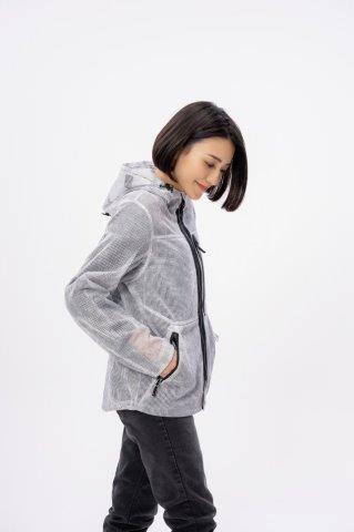 COOLクールメッシュジャケット【WOMEN】 アイボリー WLサイズ UNJ139W アーバニズム