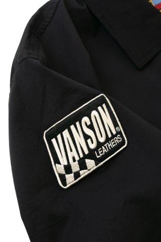取寄 ワークシャツ ブラック/ガンメタリック XLサイズ SVS2506S バンソン トゥルーパーS