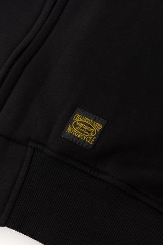取寄 スウェットジャケット  グレー/ブラック 3XLサイズ SVS2607W バンソン