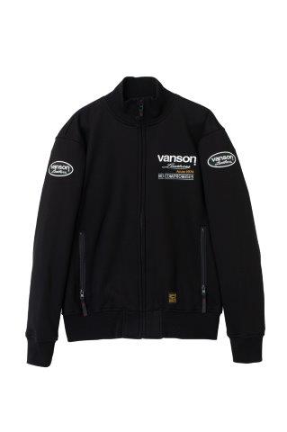 スウェットジャケット  ブラック/ホワイト Lサイズ SVS2607W バンソン