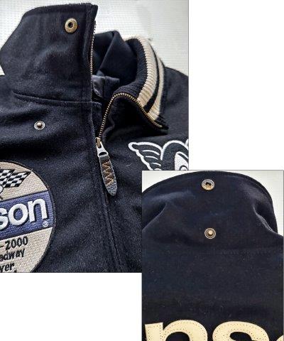 取寄 アワードジャケット ブラック/ブラック Mサイズ VS24107W バンソン