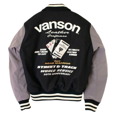 取寄 アワードジャケット ブラック/グレー XLサイズ VS24107W バンソン