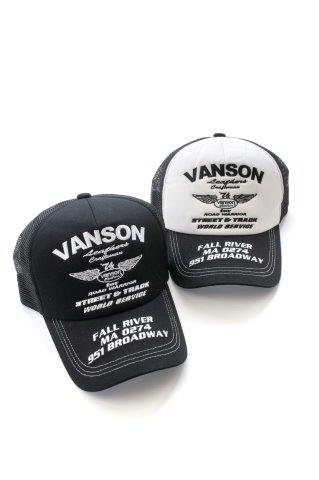 メッシュキャップ ブラック/ブラック フリーサイズ VS25703S バンソン