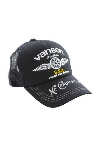 メッシュキャップ  ブラック/ブラック フリーサイズ  VS26703S  バンソン
