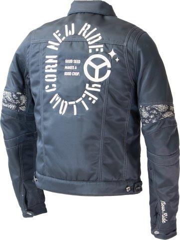 レディースウィンタージャケット ミッドナイトブラック WMサイズ NJ-4301L イエローコーン ニューライド