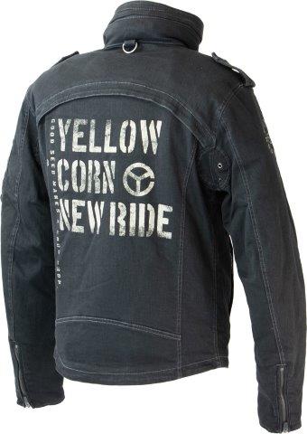 取寄 ウィンタージャケット ブラック 3Lサイズ NJ-4302 イエローコーン ニューライド