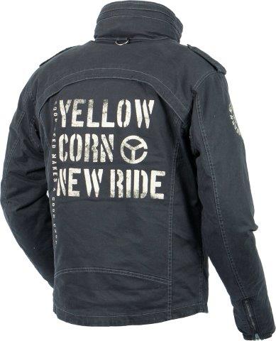 取寄 ウィンタージャケット ブラック Mサイズ NJ-5306 イエローコーン