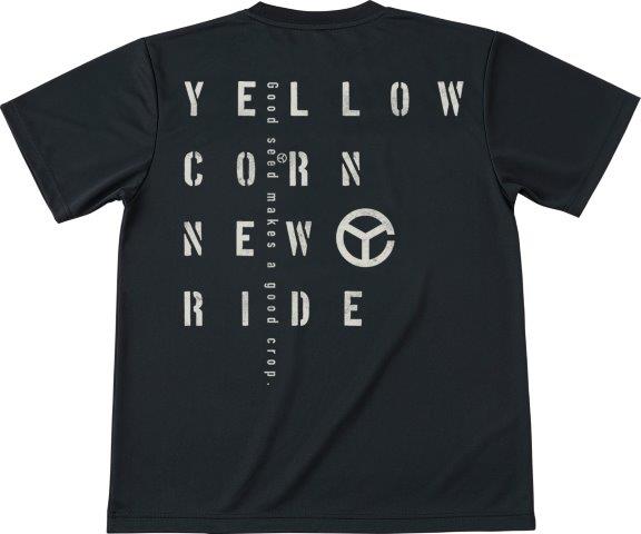 コットンTシャツ ブラック LLサイズ NT-025 イエローコーン ニューライド