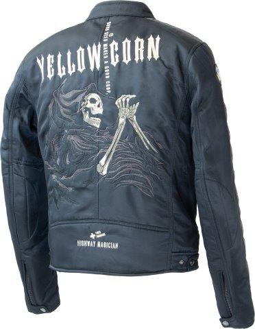 取寄 ウィンタージャケット ミッドナイトブラック/アイボリー Lサイズ SJ-4303 イエローコーン シード