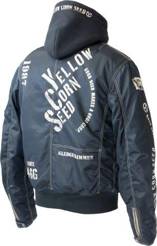 取寄 ウィンタージャケット ミッドナイトブラック LLサイズ SJ-4305 イエローコーン シード