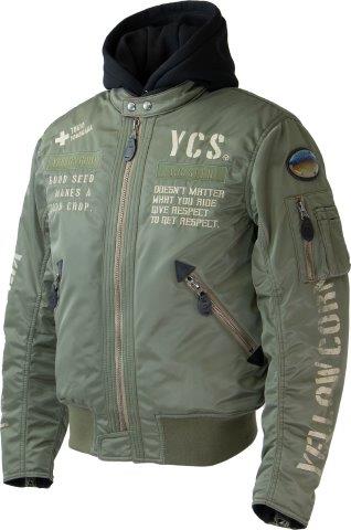 取寄 ウィンタージャケット カーキ LLサイズ SJ-4307 イエローコーン シード