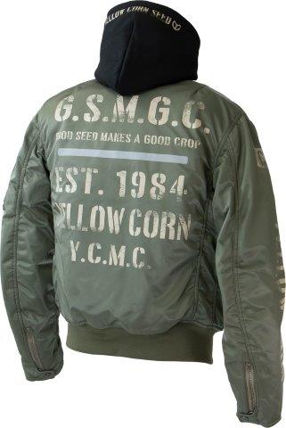 取寄 ウィンタージャケット カーキ Lサイズ SJ-4307 イエローコーン シード